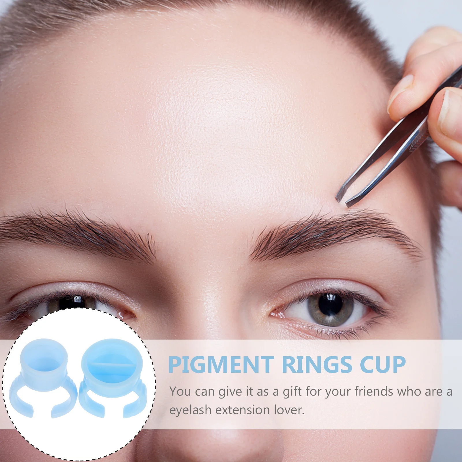 

200 шт., клеевые кольца для цветов ресниц, пигментные чашки для микроблейдинга, профессиональный инструмент для красоты, подарочное клеевое кольцо, пигментное кольцо