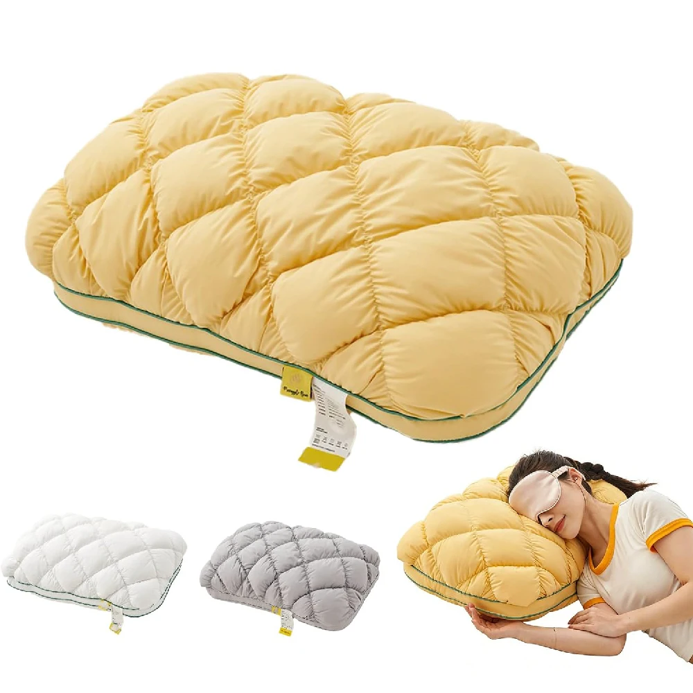 1PCS Bed Pillows - Pineapple Bun Sleep Pillow | Pineapple Bread Shape Ultra-Soft Decorative Cushion | for Home Bedroom College