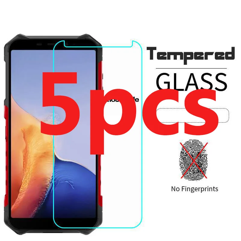 5pcs/lot tempered glass for ulefone armor x9 protective film protection screen protector guard on for ulefone armor x9 pro