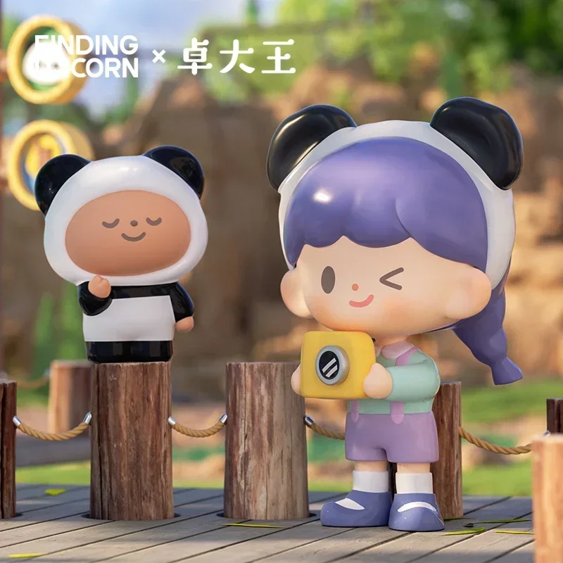 Finding Unicorn zZoton Travel Together Series Blind Box Surprise Box Original Action Figure Cartoon Model Mystery Box Collection