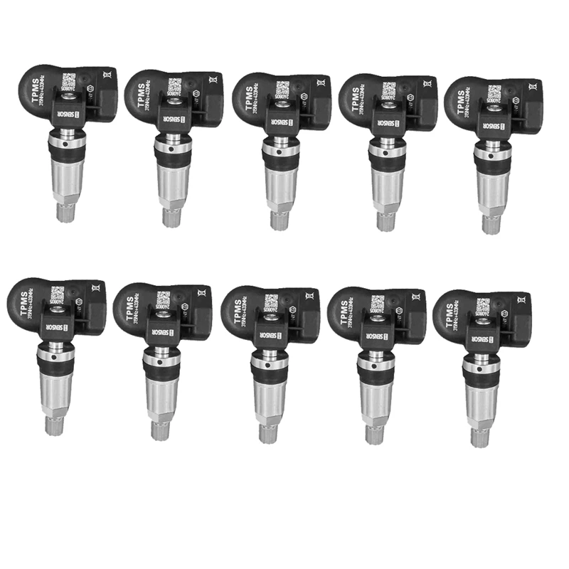 

10Pcs TPMS Tire Pressure Sensor Programmable For Autel Tool TS408 TS508 ITS600 315MHZ+433Mhz 2 In 1 MX Sensor Monitor