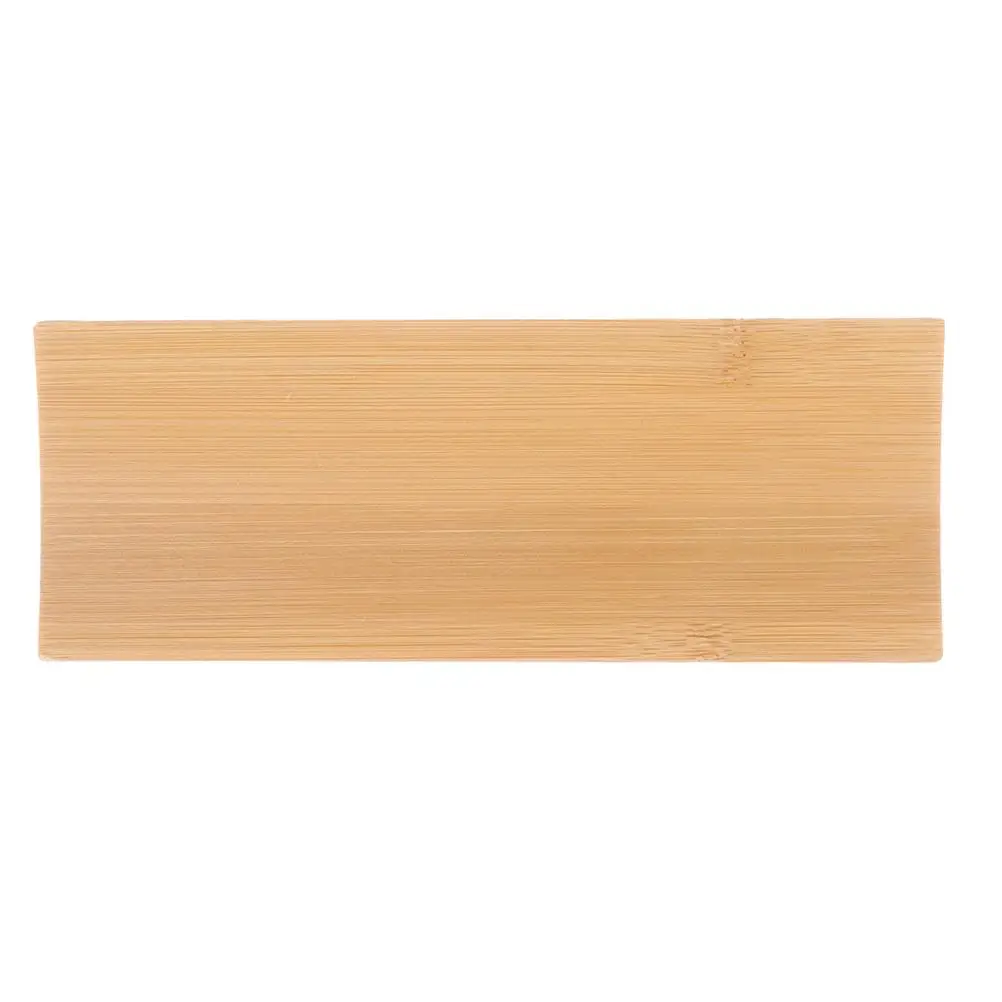 

Bamboo Sushi Tray Plate Farmhouse Style Japanese Small Plates Portable Design Sturdy Material Versatile Use Serving Platter