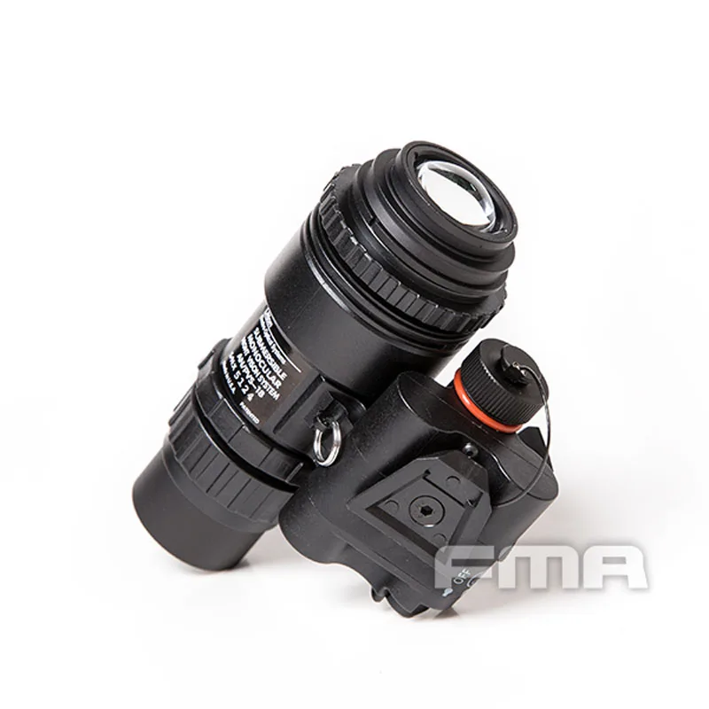 AN/PVS18 1 : 1 Real Metal Version Dummy NVG Night Vision Goggles Model BK for Hunting Tactical Helm DIY