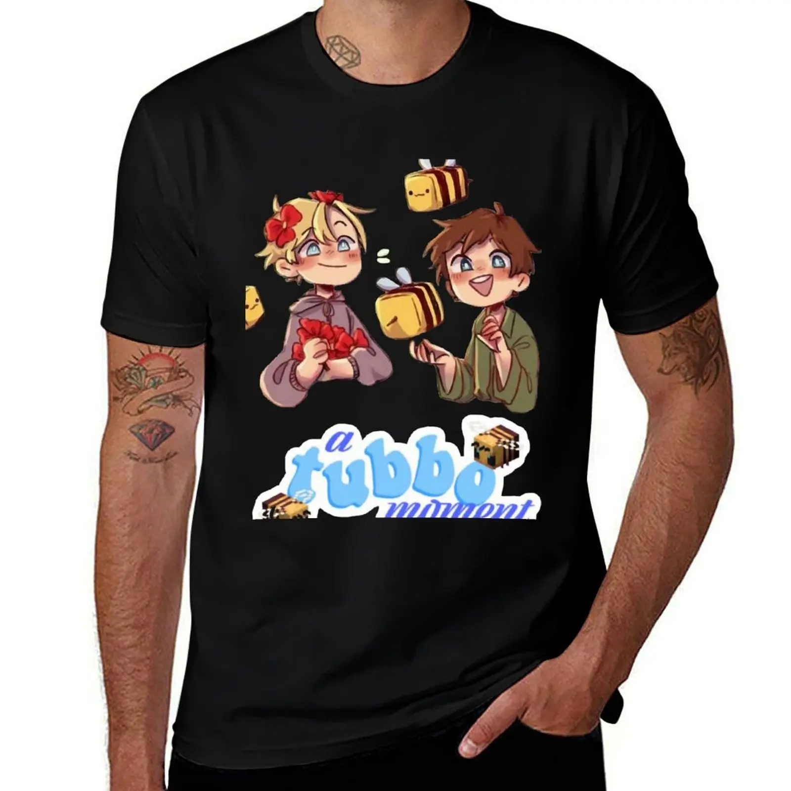 

Tubbo! Tommy! Classic T-Shirt tops Anime t-shirt summer clothes t shirts for men pack