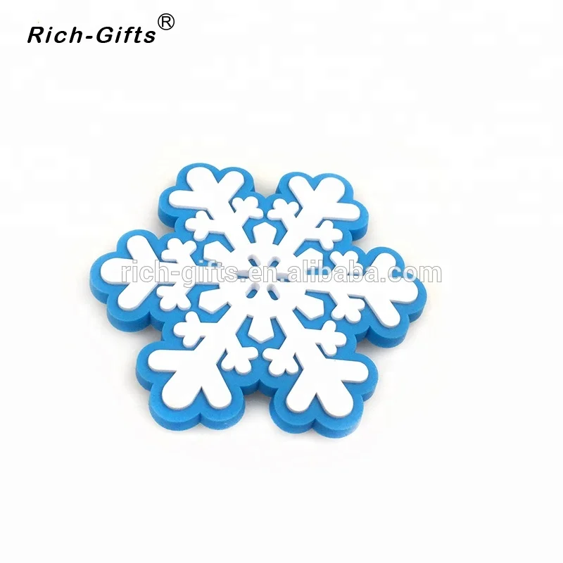 Personalized Soft Rubber Christmas Decoration for Refrigerator, Best Selling, Custom