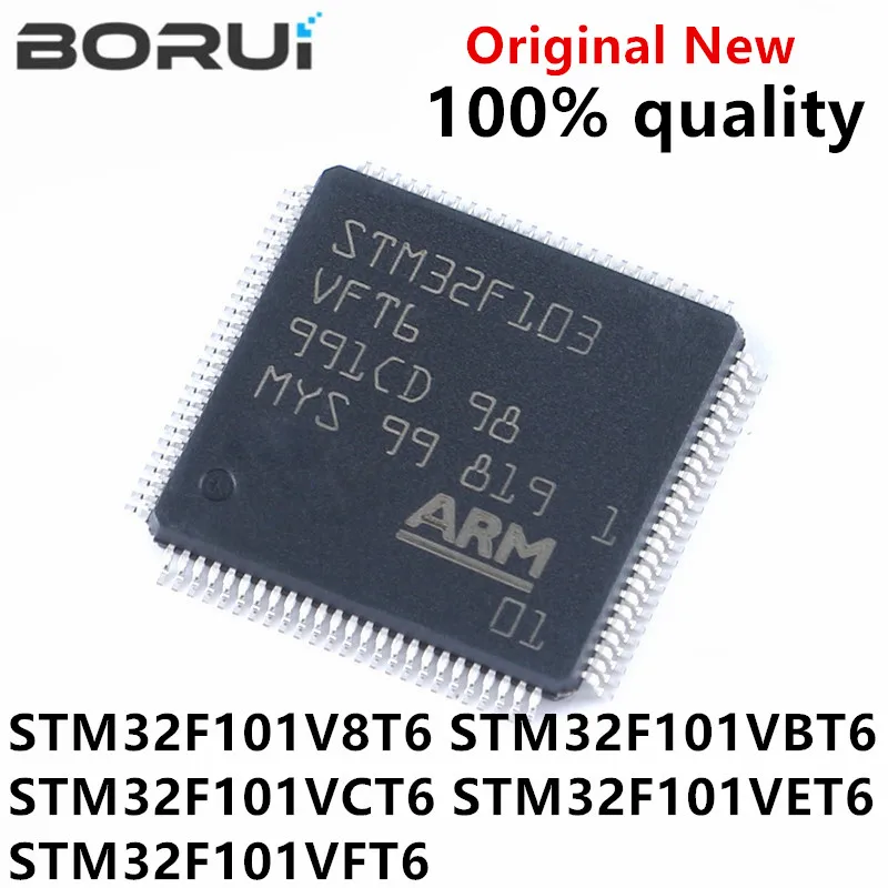 (1piece)100% New STM32F101V8T6 STM32F101VBT6 STM32F101VCT6 STM32F101VET6 STM32F101VFT6 LQFP100