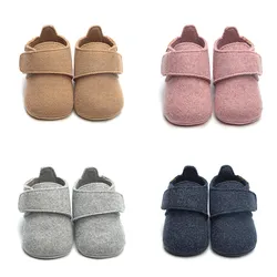 Toddler Sneakers Infant Soft Sole High Top Ankle Crib Shoes Newborn Cotton 0-12 Months Pull on First Walker Kids Moccasins