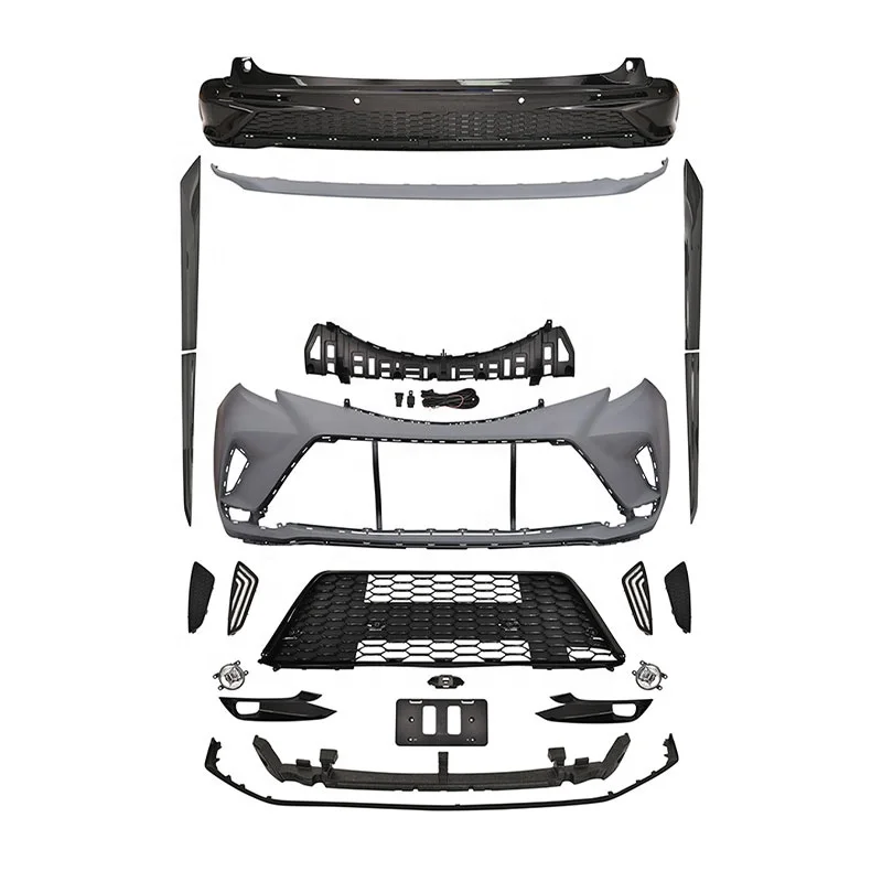 

Car Accessories 2022 new design Car Front Rear Bumper for Toyotas Sienna 2021 2022 Update XSE Body Kits