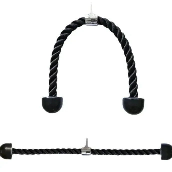 70cm Triceps Rope Fitness Home Gym Pulldown Machine Handle Biceps Triceps Back Shoulder Muscle Exerciser