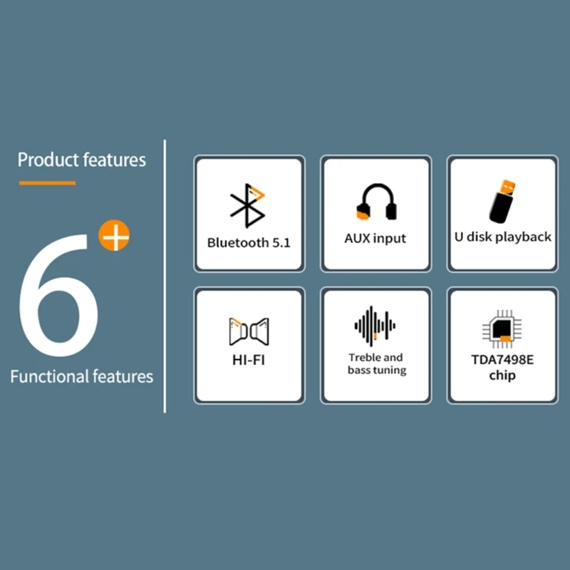 Módulo amplificador de potencia Digital, placa amplificadora de potencia de 160W + 160W, 2 canales, BT5.1, XY-T160H, compatible con Bluetooth, 5,1 DC12-36V/8A