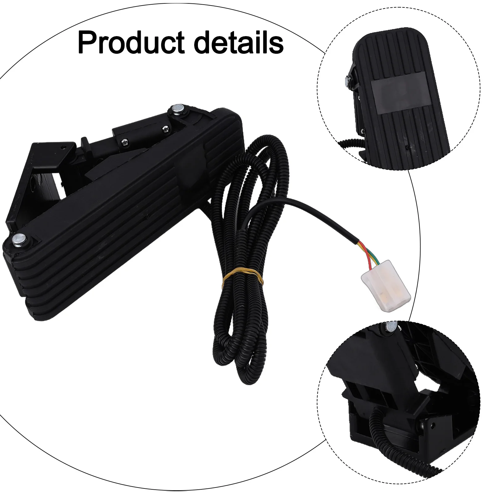 

For Electric Bicycle Scooter Foot Throttle Replacements Scooter Black Spare Cycling Speed Control Electric Bicycle Exquisite