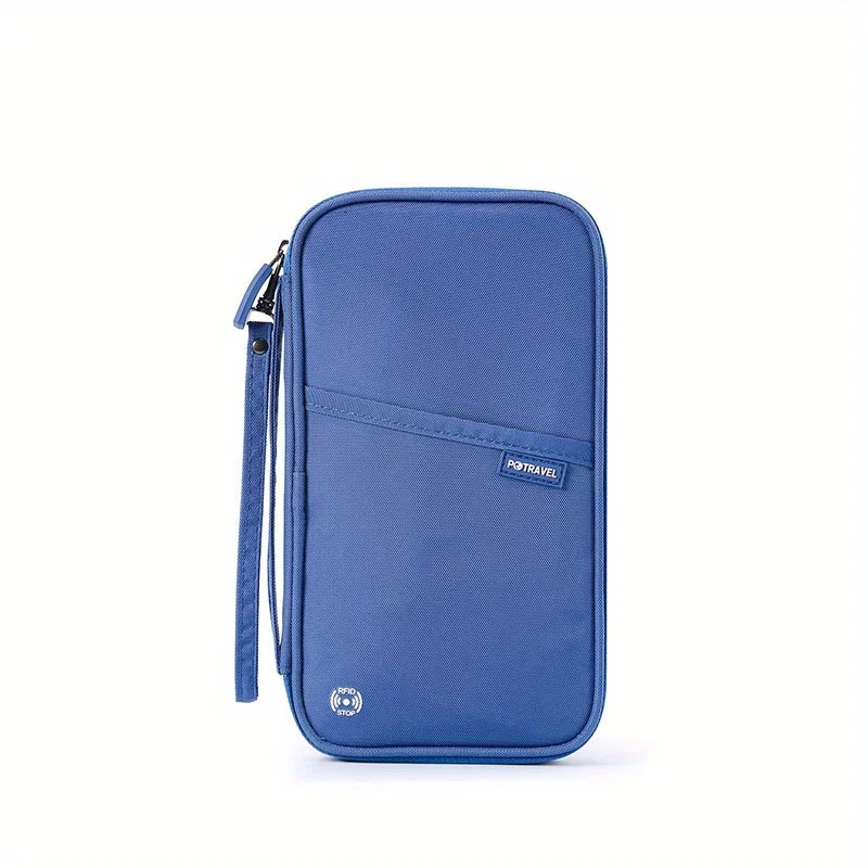 RFID blocking family passport wallet