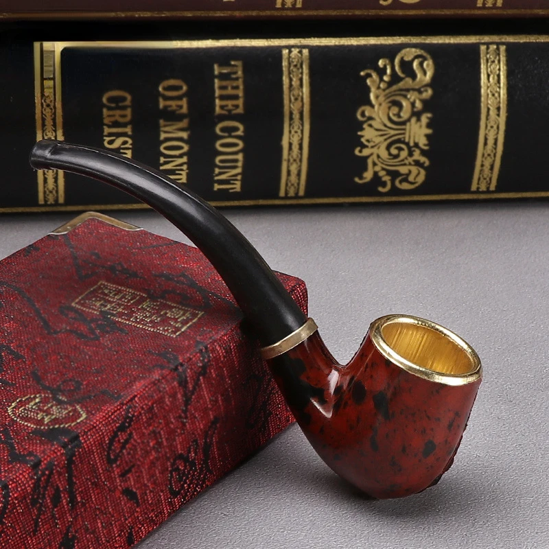 Resin Tobacco Smoking Pipe Tobacco Herb Pipe Tobacco Filter Holder Herb Tobacco Mouthpiece Pipe Smoking Tobacco Pipe Mouthpiece