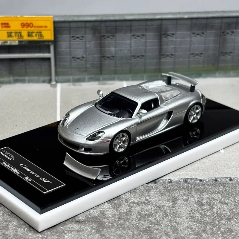 YM Model 1/64 Porsche Carrera GT Limited Edition Alloy Toy Motor Vehicle Diecast Metal Model Gifts