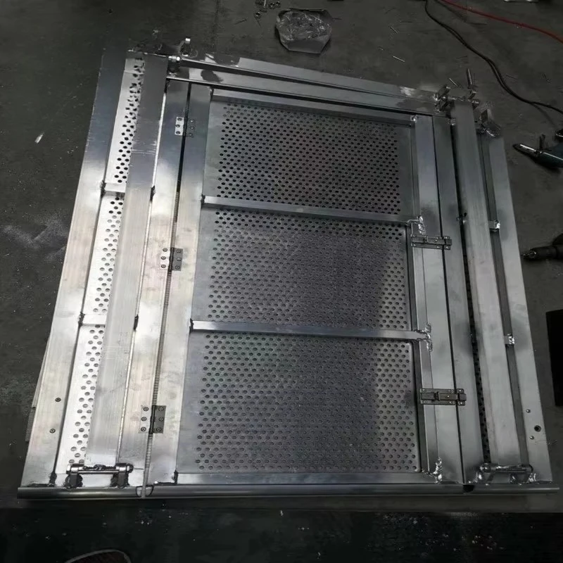 بوابة حاجز حركة المرور الأمنية المقاومة للانفجار من الألومنيوم عالي الجودة لحدث الحفل