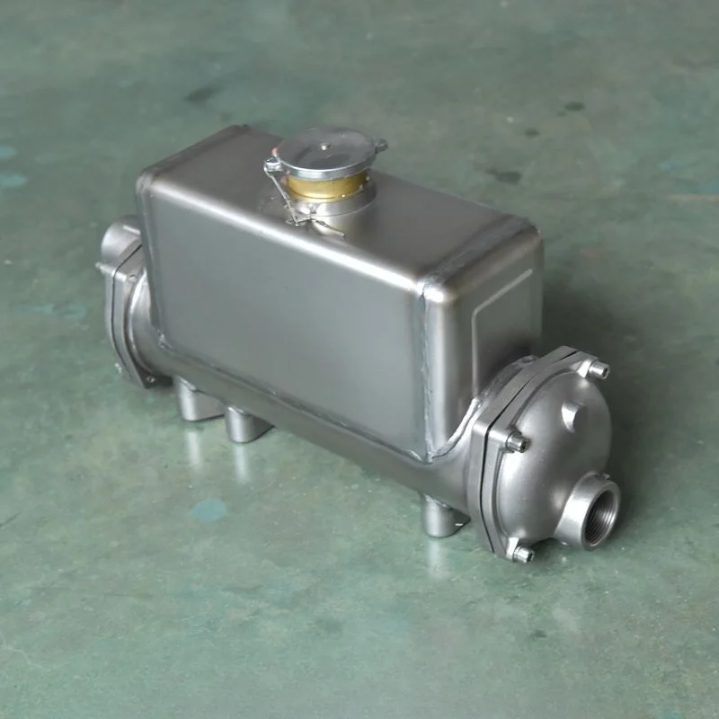 Heat Exchanger Marine Tools Stainless Steel AH300 Water Thermostat Diesel Engine Sea Fresh Water Tank Radiator