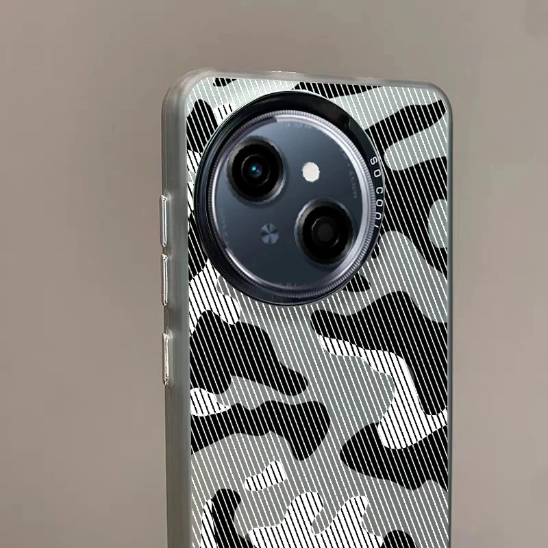 حافظة لهاتف Tecno Spark GO 1 Spark 30c 20c 10c 20 10 8c 7T 6 GO Pro Plus 4G 5G حافظة هاتف ليزر فاخرة على الطراز الكرتوني رقم 7