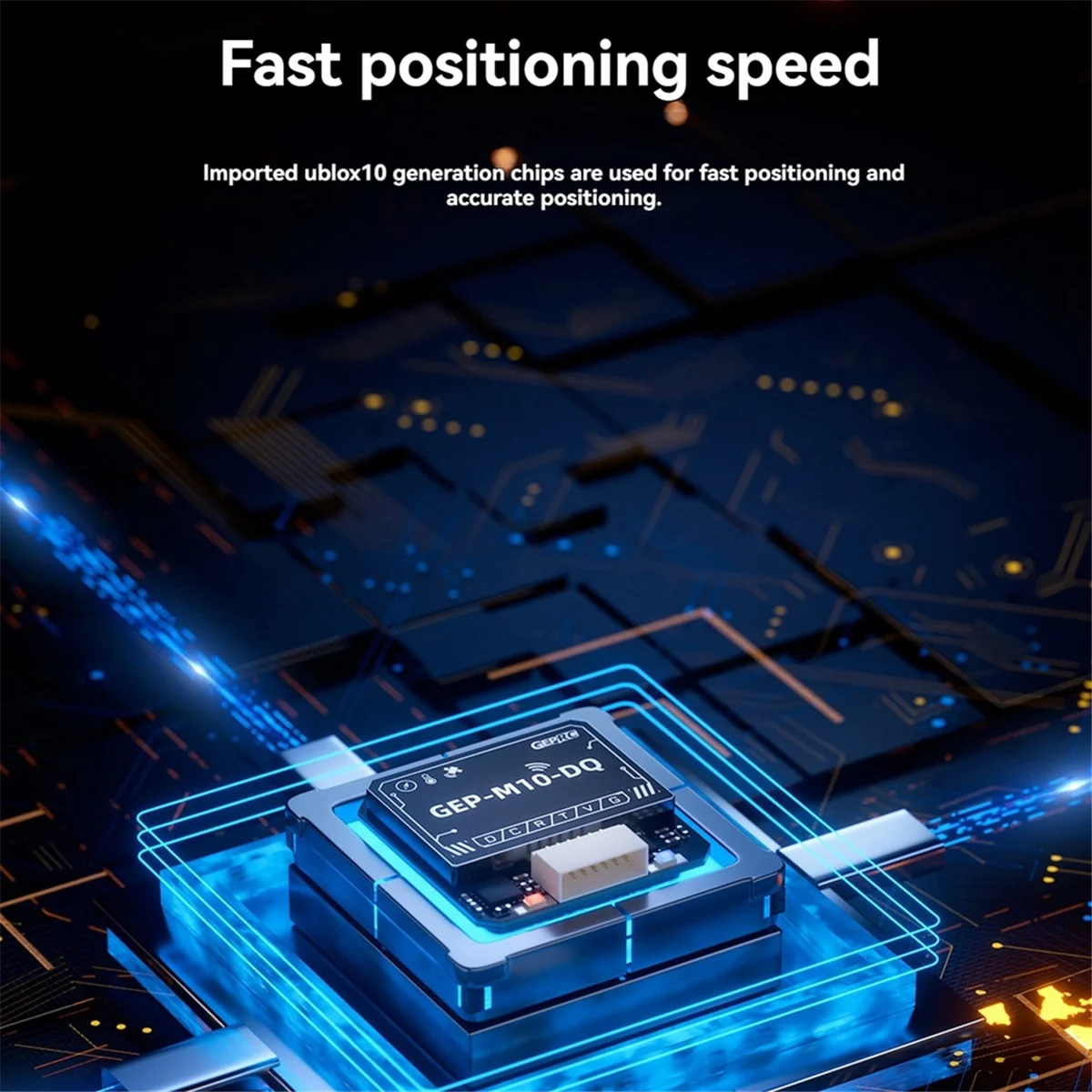 QA88X GEP-M10Q GPS Module Built-in Flash Chip QMC5883L Magnetometer DPS310 Barometer for FPV Drone