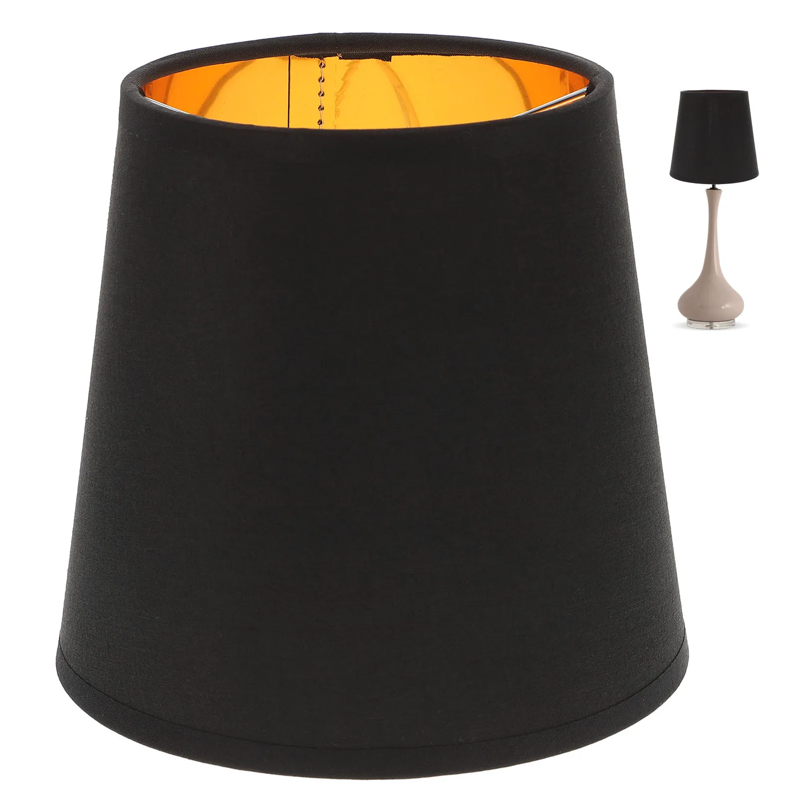 

Lamp Shade For Ceiling Light Black Cloth Material Household Lamp Cover Bubble Type Light Diffuser Bedroom Living Room