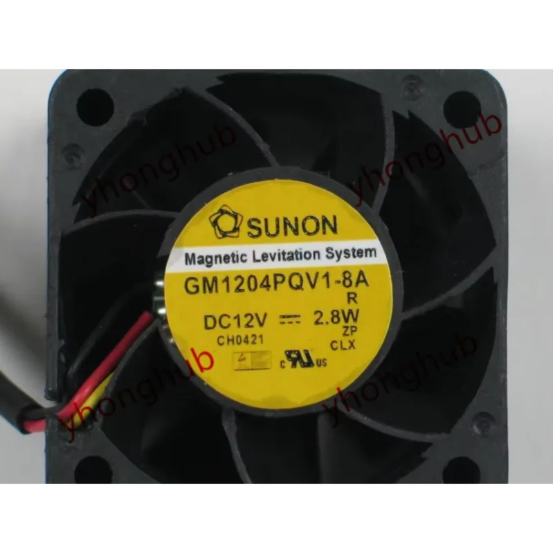 

SUNON GM1204PQV1-8A R DC 12V 2.8W 40x40x28mm Server Cooling Fan
