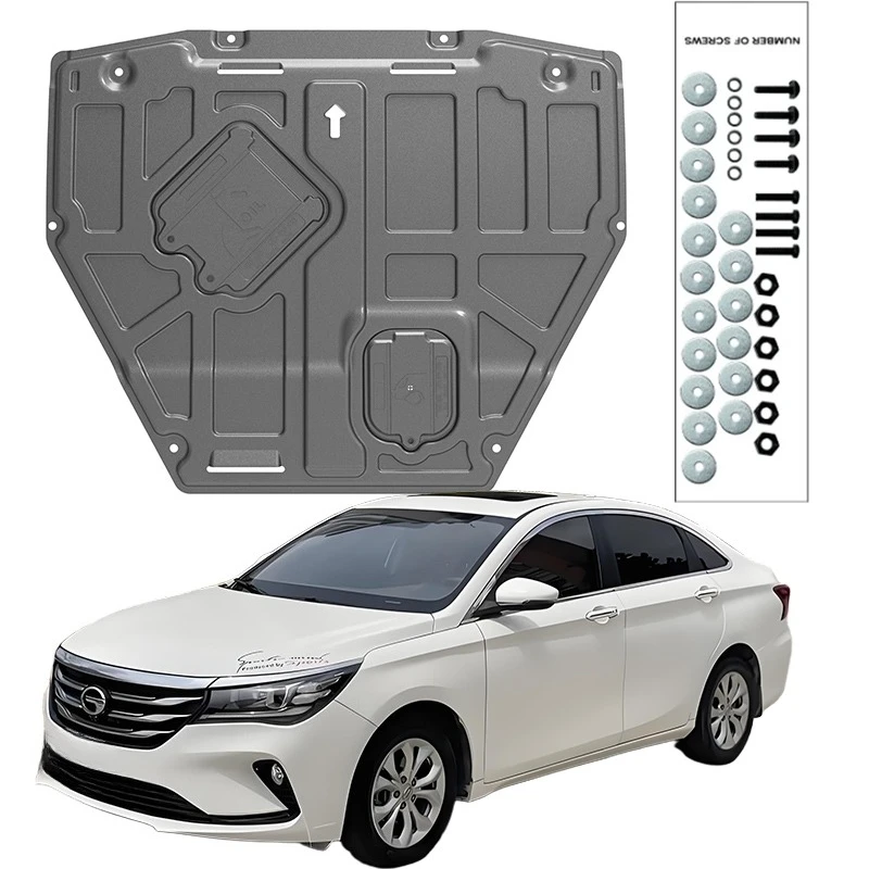 

Higher Quality Alloy Under Engine Guard Mudguard Board Splash Shield Mud Fender Plate Panel For GAC Bonus 2018-2019 1.3T 1.5L
