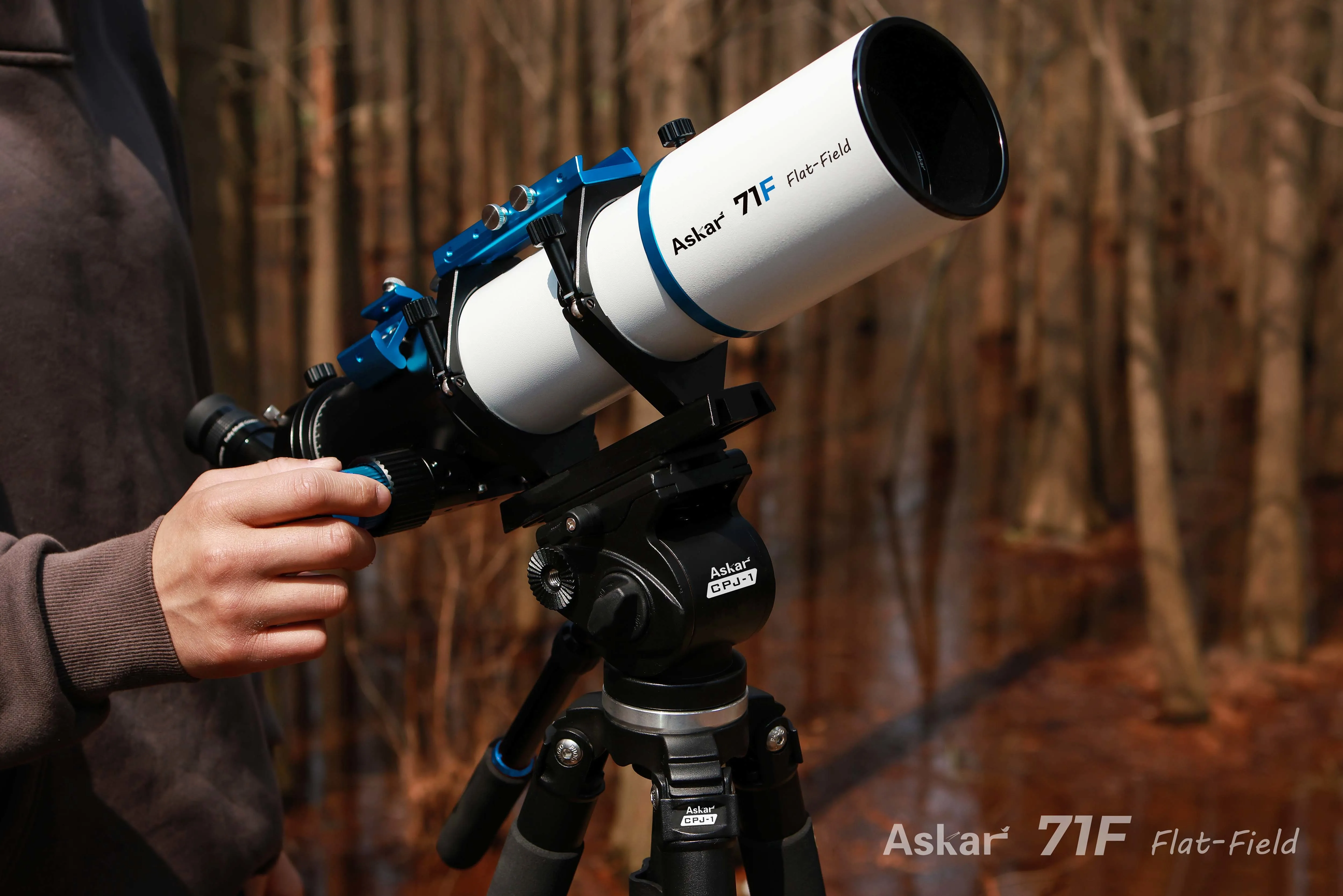 Askar 71F 70mm f/6.9 Quadruplet Flat-Field Astrograph Telescopio OTA Primary Mirror# 71F