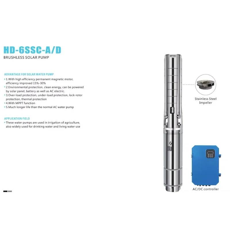 6 Inch 20HP Deep Well Pumps Submersible Water Pump #4