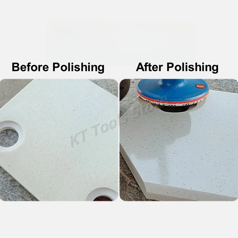 3inch 4inch Wet Polishing Pads 4 Step Diamond Polishing Disc For Concrete Granite Marble Polishing Sanding Discs Power Tools