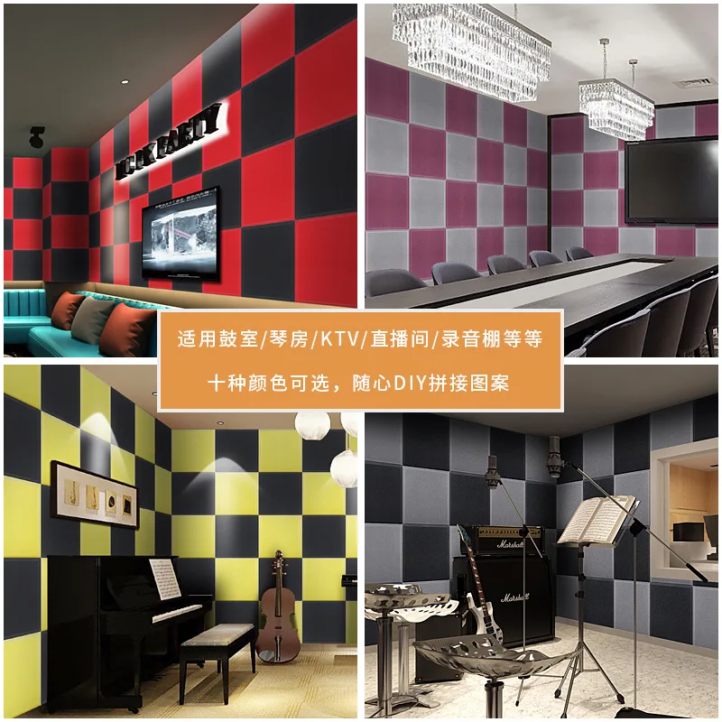 studio sound isolation wall covering noise absorbing proofing  acoustic polyolefin fabric for acoustic panel covering studio