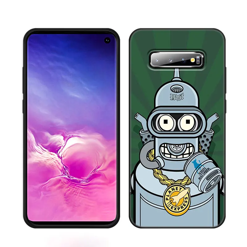 Cartoon Futurama Bender Case For Samsung M30 M31 S Note 10 Lite 20 M04 M13 M32 M14 M23 M33 M34 M42 M52 M53 M54 M11 M12 M21 M22