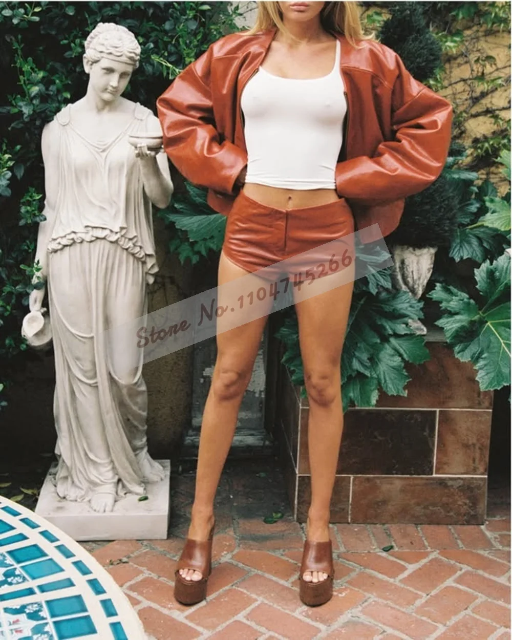 Mules à plateforme en liège pour femmes, Style rétro, talons compensés en bois, pantoufles modernes, sandales à enfiler cloutées en métal doré, chaussures habillées d'été