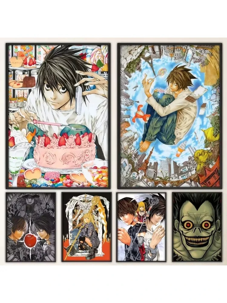 Death Note Render: A Unique Diamond Painting for Anime Fans