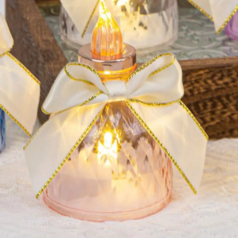 

Battery Operated Candles Candle Lamp For Camping Battery-operated LED Fake Candles For Wedding Table Centerpieces Bedroom