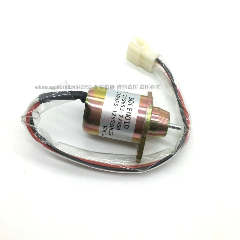 

For YANMAR R55/60-7 DH55/60 PC40/50 Flameout switch flameout solenoid valve excavator accessories