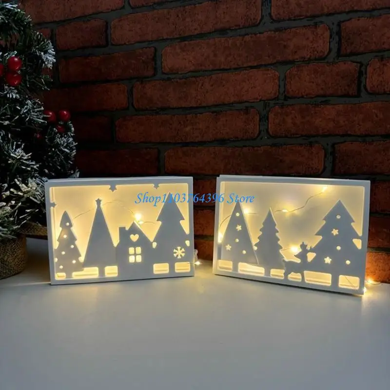 G7NC Flexible Christmas Tree Silicone Mold for Personalize Holiday Decoration