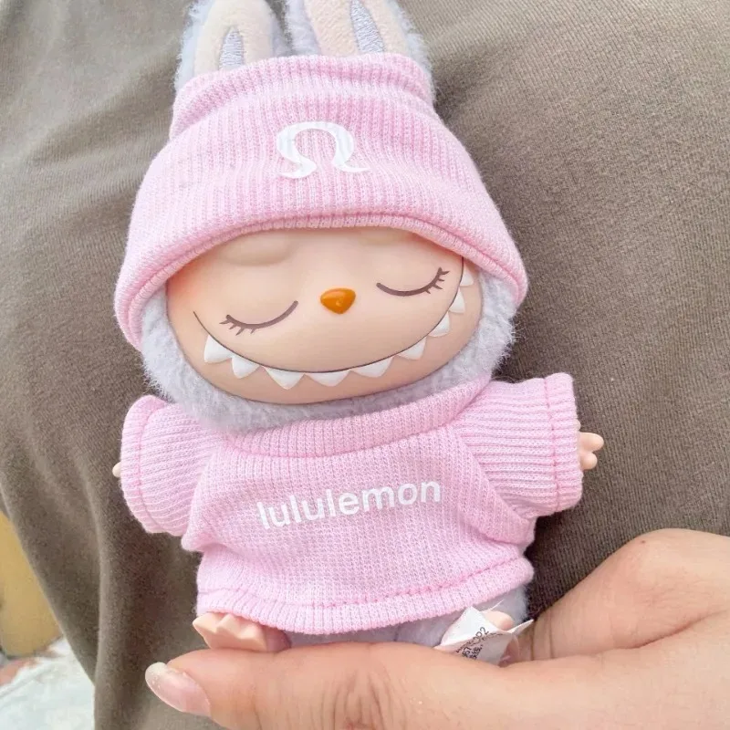 Vêtements uniquement] Boîte aveugle de première seconde et troisième génération, vêtements en rabub, LABUBU, remplace le costume décontracté tendance, chapeau élastique, nouveau