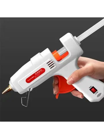 100W Hot Melt Glue Gun DIY Mini Household Industrial Guns Electric Repair Tool Use 11mm Glue  US plug Ships randomly  by style