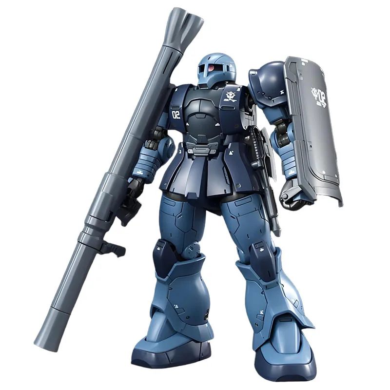 Bandai Original ชุด GUNDAM HGGTO MS-05 ZAKUI [BLACK TRI-STARS] 1/144 อะนิเมะประกอบของเล่นชุดของขวัญสําหรับชาย