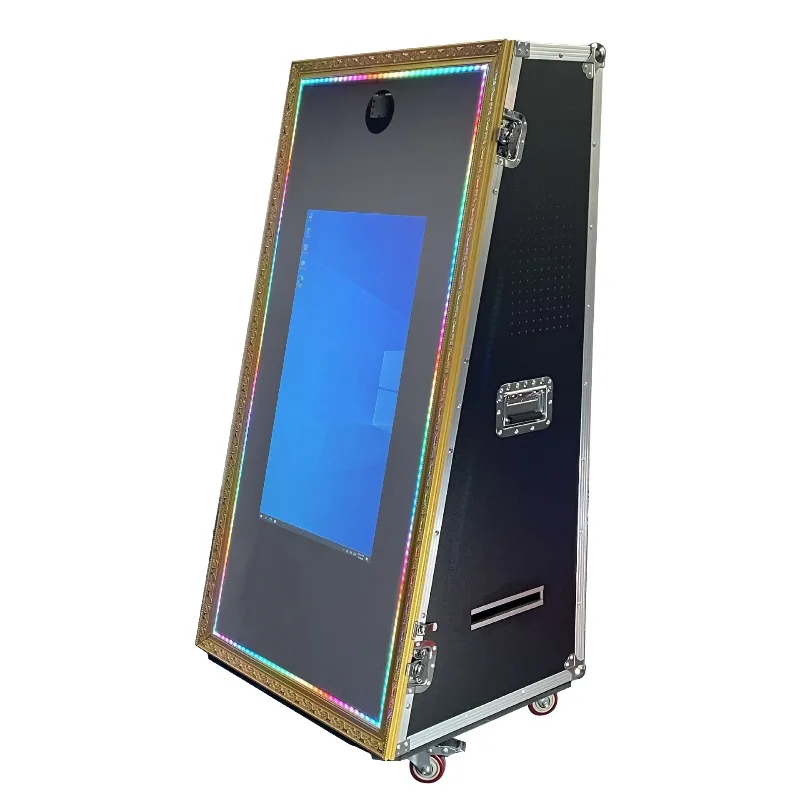 

Smart 65-inch large screen touch photo booth camera equipment indoor party event