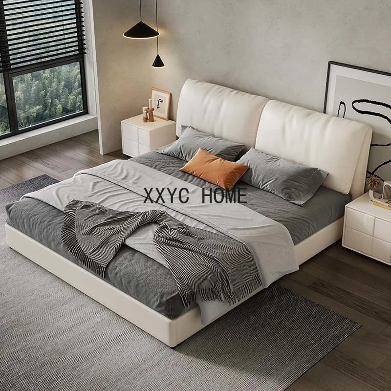 

King Size Nordic Bed Роскошная многофункциональная кровать для хранения вещей для спальни Современная деревянная кровать Camas Y Muebles Para El Hogar Nordic Furniture