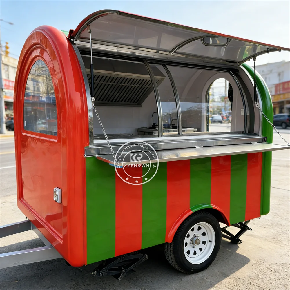 

Commercial Grill Food Truck Mobile Ice Cream Cart Street Pizza Hot Dog Truck Concession Beverage Food Truck Trailer For Sale