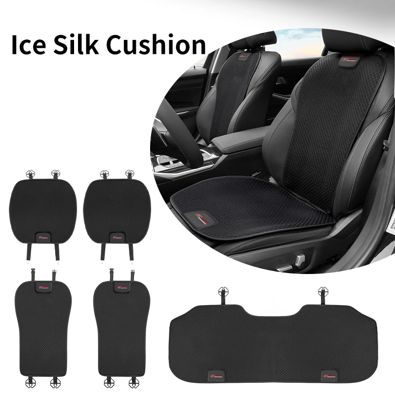 

Car Seat Cushion Cover Backrest Protective Pad For Ford ST Line Racing RS S Kuga Fiesta Fusion Mondeo Edge Focus Mustang