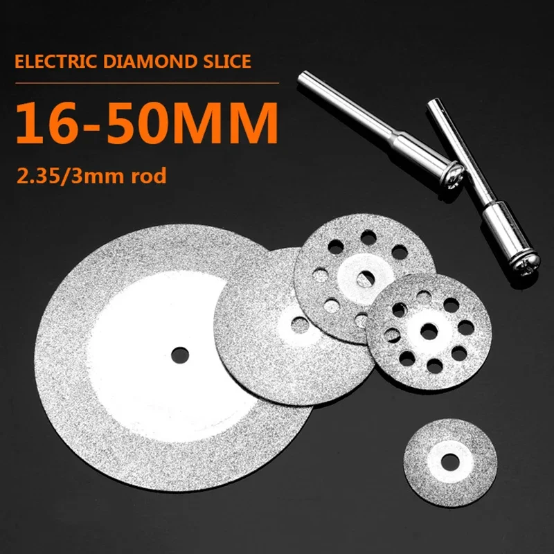 16-60MM Ultra-thin Double Sided Sand Porcelain Diamond Cutting Disc Mandrel Diamond Disc Polishing Grinding Tools