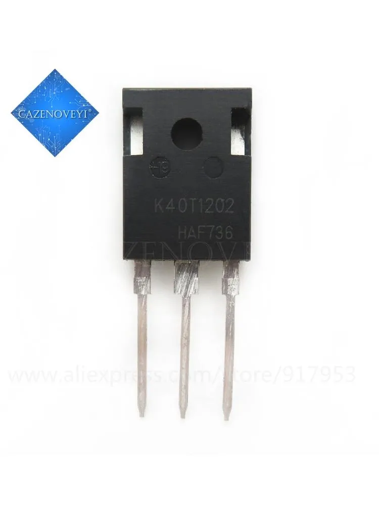 

Hot sales 10pcs/lot IKW40N120T2 IKW40N120 K40T1202 40T1202 40A 1200V new original In Stock