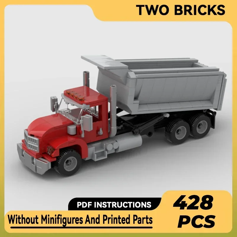 City Transportation Vehicle Model Moc Building Bricks Dump Truck Technology Modular Blocks Gift Christmas Toys DIY Sets Assembly