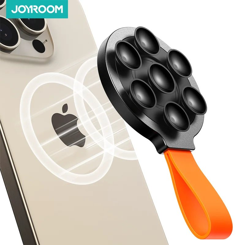 Joyroom Magnetische Zuignap Telefoon Mount, Siliconen Zuig Telefoon Case Grip Houder Voor Magsafe, Handsfree Spiegel Douche