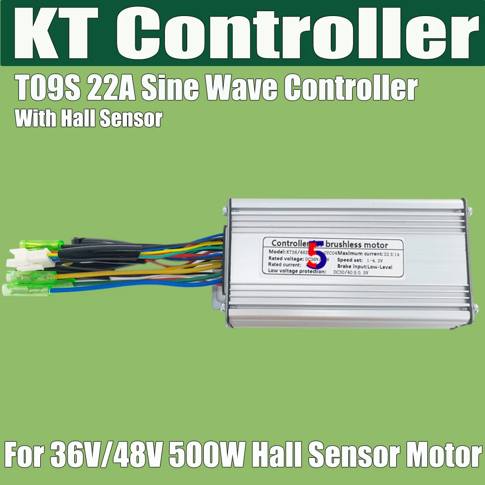 K Ebike KT Controller AKM Motor Bafang Motor Powerful Controller 250W 350W 500W 1000W24V 36V 48V 15A 22A 30A 40A For KT Display