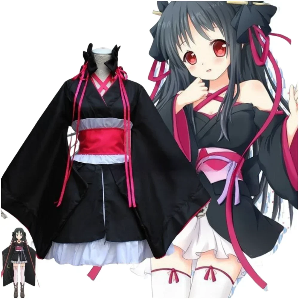 Yaya Cosplay Costume Anime Cosplay Unbreakable Machine-Doll Wig Uniform Outfits Halloween Christmas Party