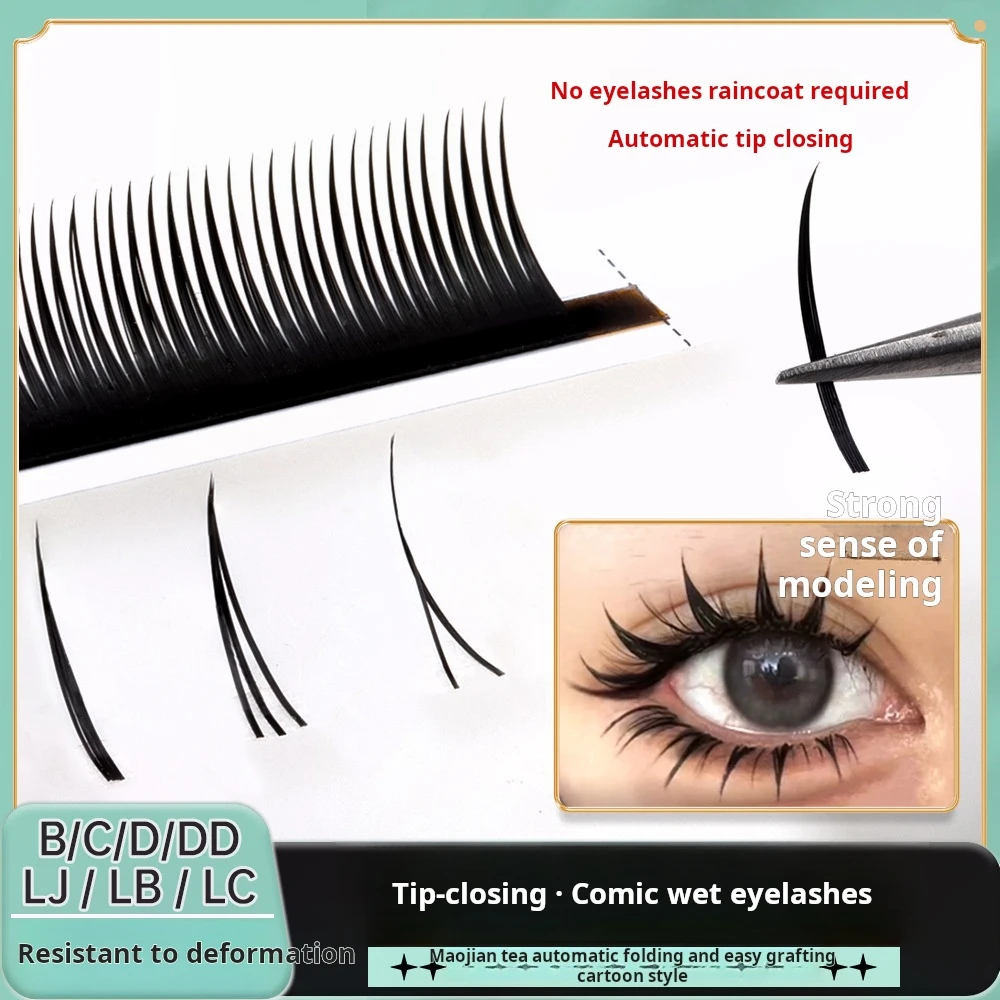 005-007mm-manga-fino-cosplay-tipo-picos-extensoes-de-chicote-volume-pre-fabricado-fas-cilios-suprimentos-cilios-molhados