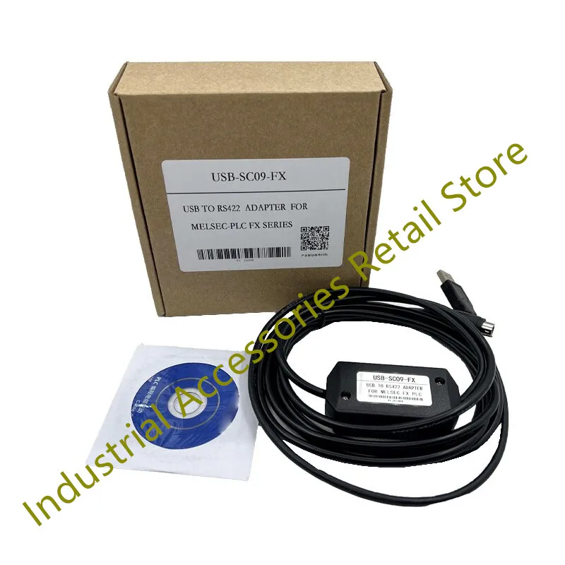 

New programming line PLC download line USB-SC09-FX suitable for FX1S FX1N FX2N FX3U
